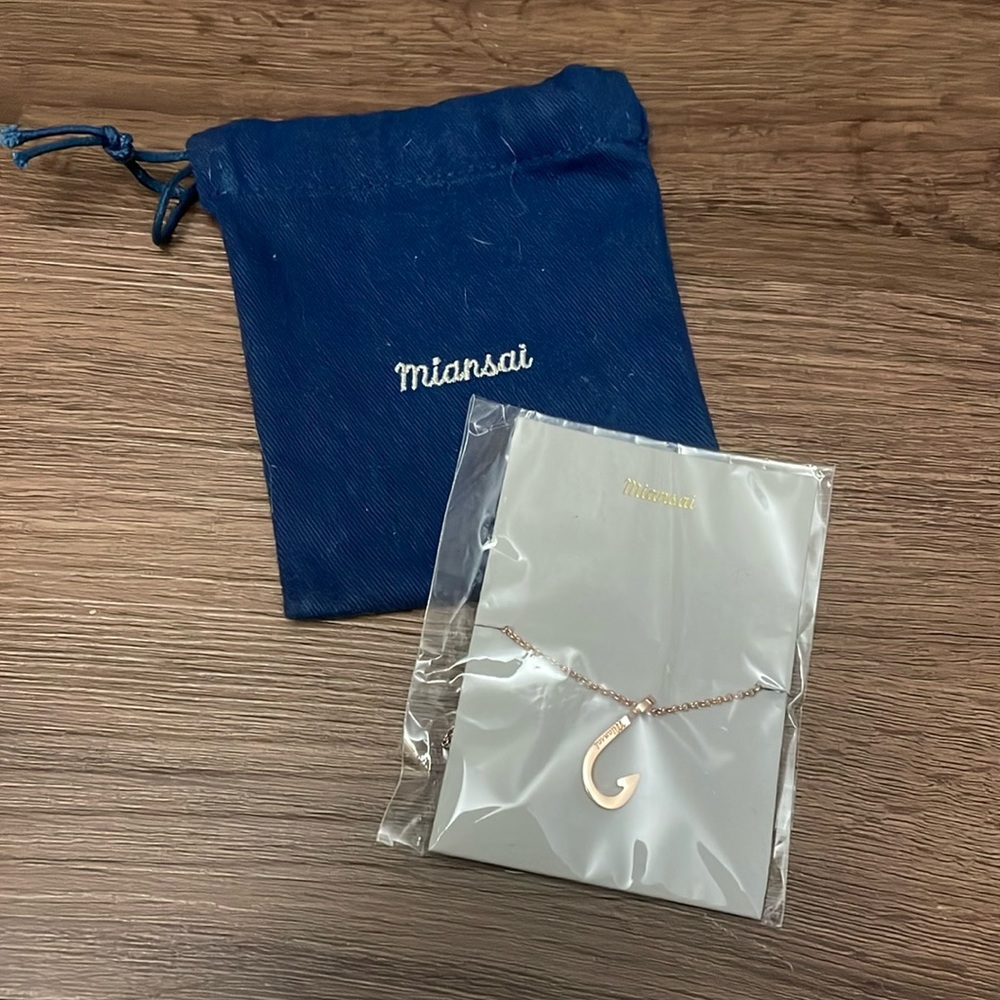 NWT Miansai hook necklace